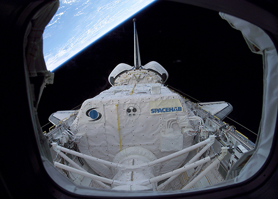 Space Shuttle Columbia STS-107 during its 16-day mission. Credit: NASA